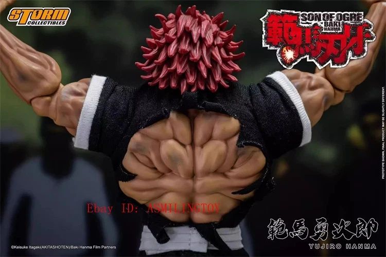 Figurka anime Yujiro Hanma 1/12 Storm Collectibles Limitowana (battle damage)