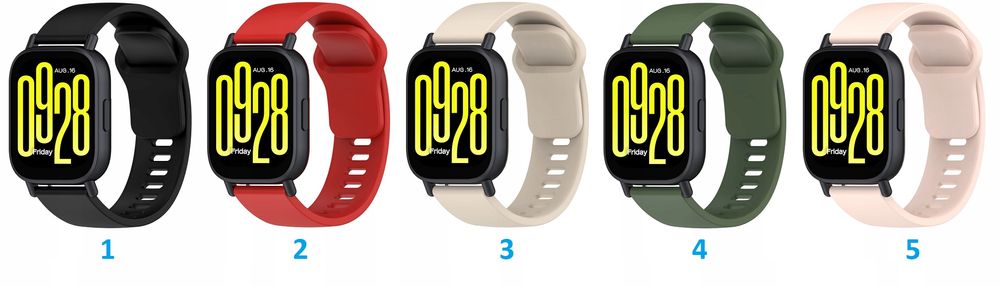 Pasek Silikonowy do Xiaomi Watch S1 / S2 / S3 / Active / Pro
