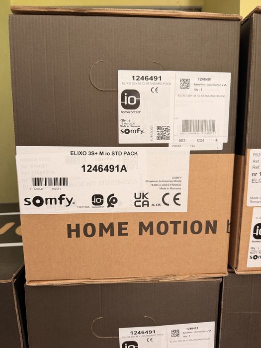 SOMFY ELIXO 3S+ io Nowy Gwarancja