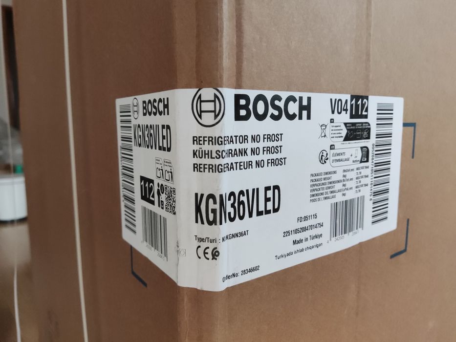 Frigorifico Combinado BOSCH KGN36VLED