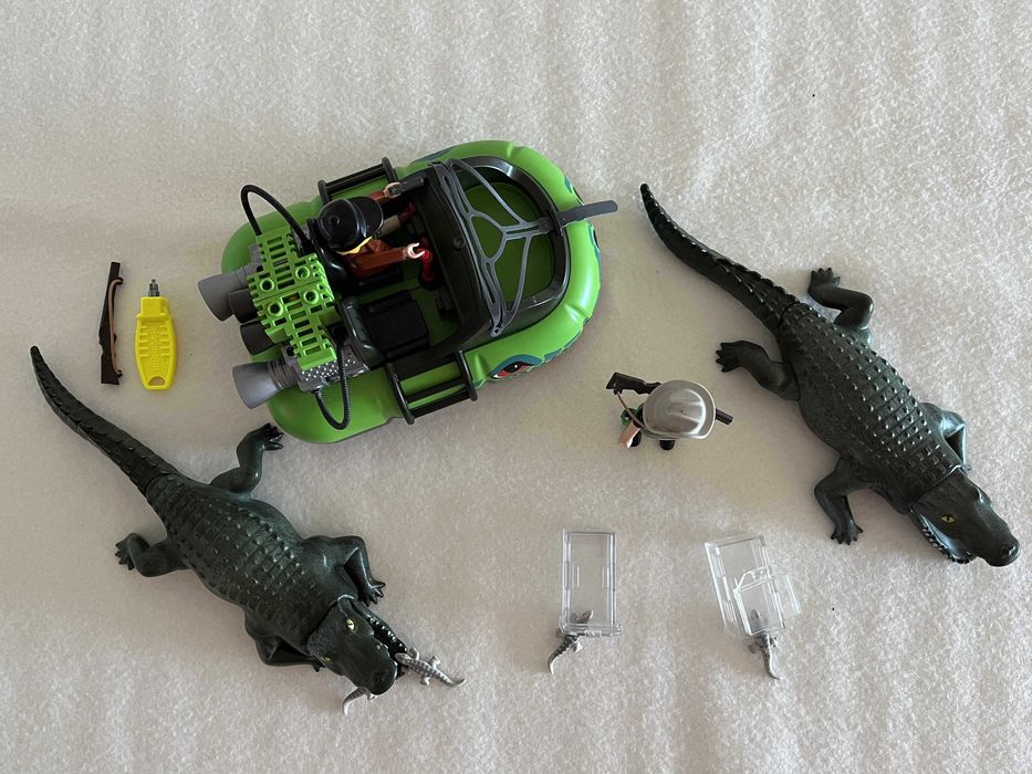 Playmobil 4446 - Hovercraft + Crocodilo437399587977308164