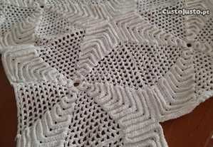 14 Quadrados de renda feita á mão 21x21 cm #