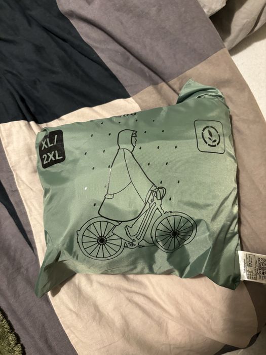 Poncho chuva bicicleta decathlon quechua 2XL