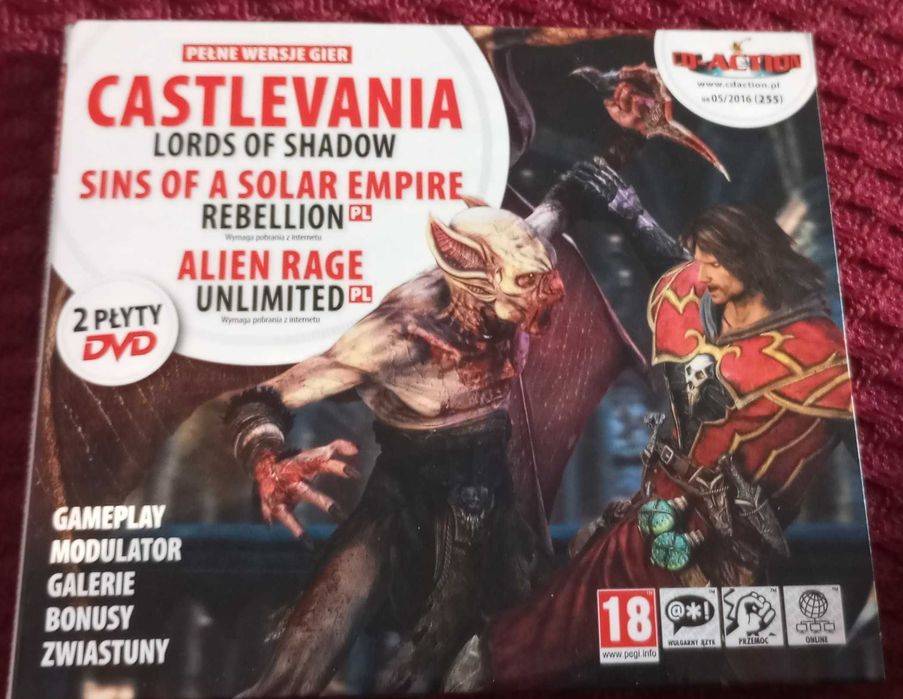 CD-ACTION 05/2016 #255 - Castlevania Lords Of Shadow