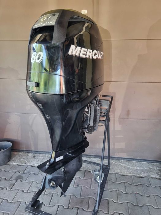 Mercury 80 odblokowany na 100 KM silnik zaburtowy manetka zegar
