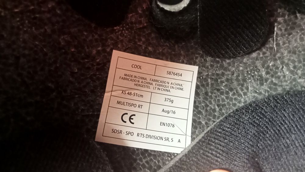 Capacete para menino