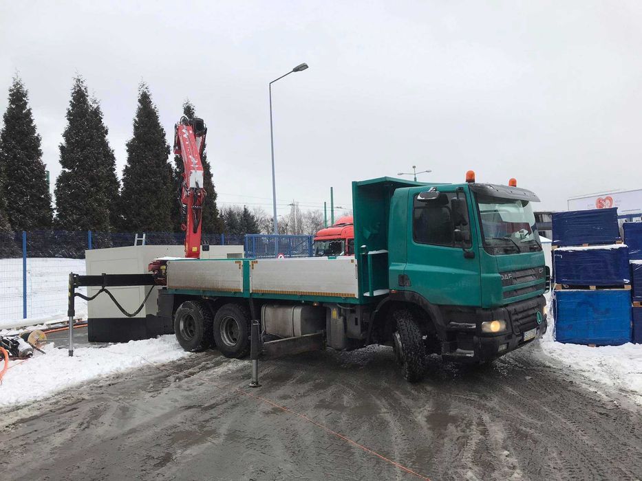 Wynajem dźwigu HDS - żuraw. Transport ciężki. 22 metry - 7,2 tony