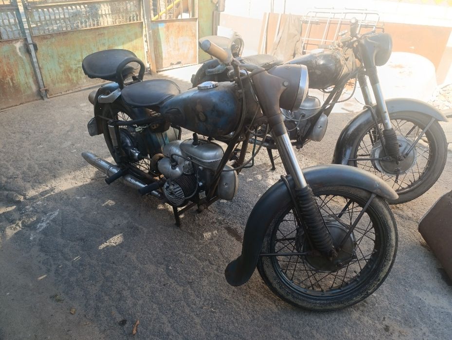 Mz ifa bk 350 з коляскою