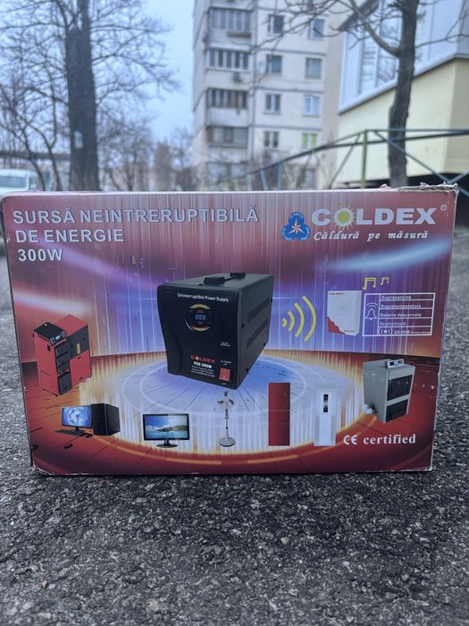ДБЖ із правильною синусоїдою PSW-Coldex-500VA (PSU-300W)