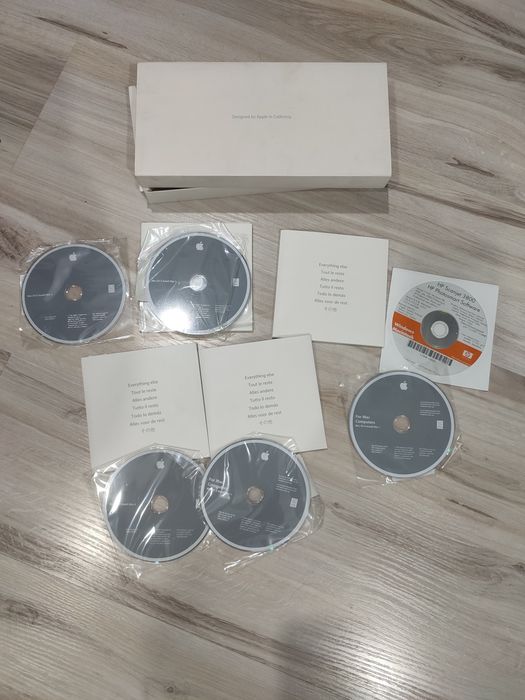 Płyty instalacyjne system operacyjny MacOS Apple oryginalne zestaw
