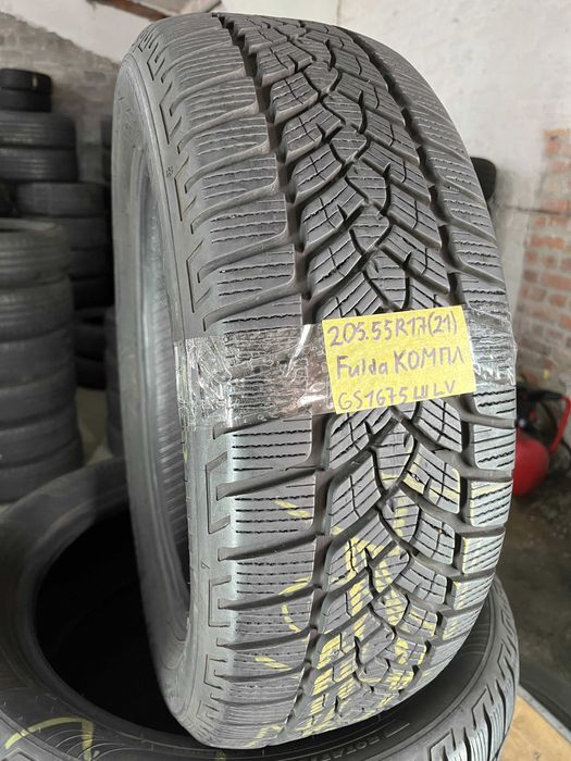 GS1675 Зимові шини 205/55r17	Fulda Kristall Control HP2 комплект резина р17