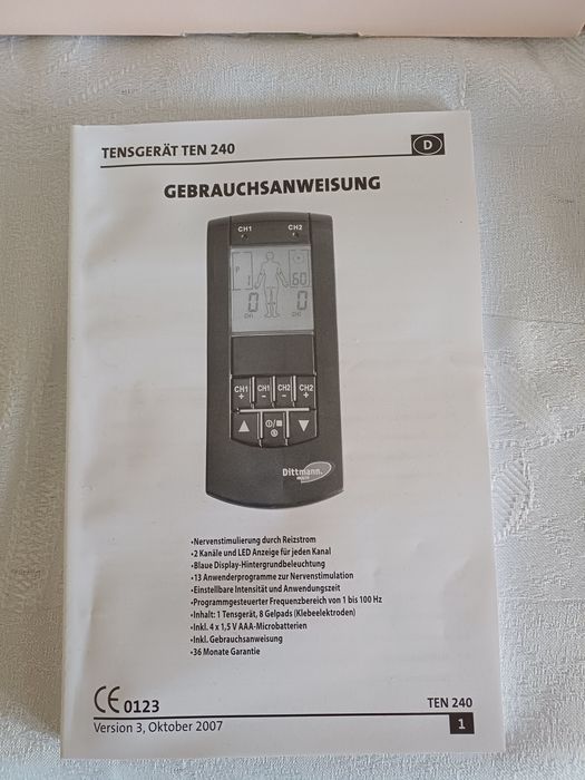 Masażer Tens do masowania bolacych miejsc
