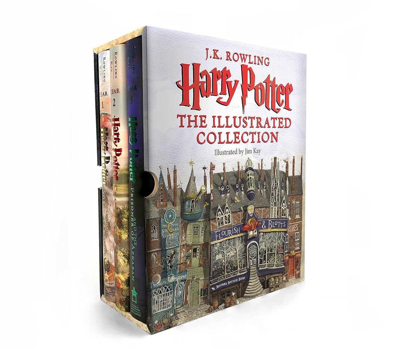 Колекційний бокс Harry Potter  (Books 1-3 Boxed Set)