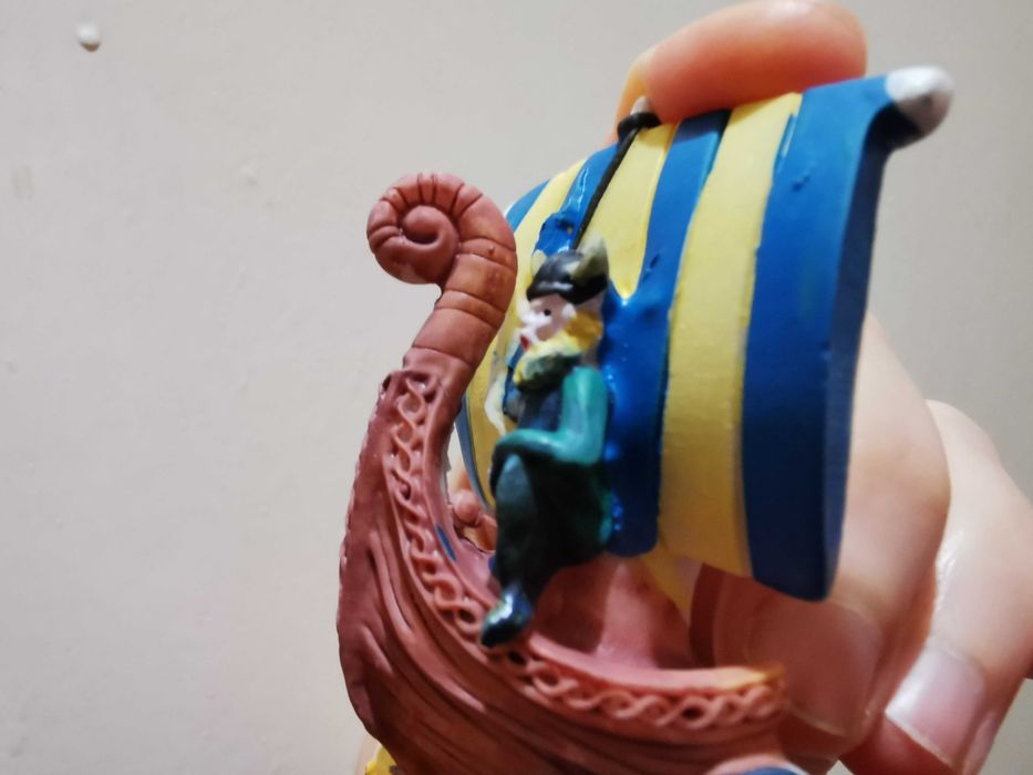 Magnes na lodówkę Szwecja Sweden okręt pamiątka z podróży suwenir