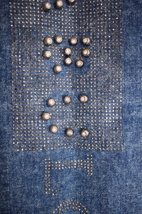 Kurtka bluza jeansowa z kapturem L/XL