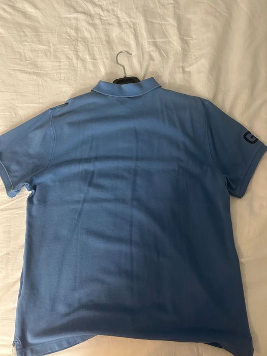 Polo Hackett London Original Azul (Tamanho L) – Estilo Clássico