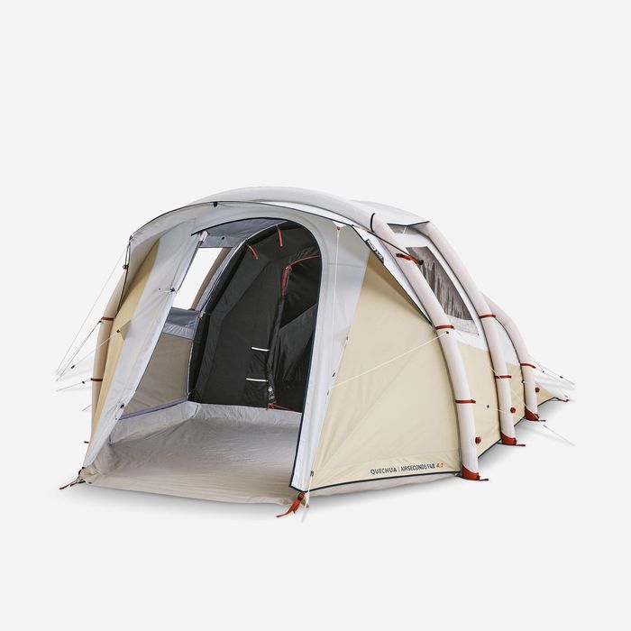 Namiot kempingowy dmuchany Quechua Air Seconds 4.1 Fresh & Black