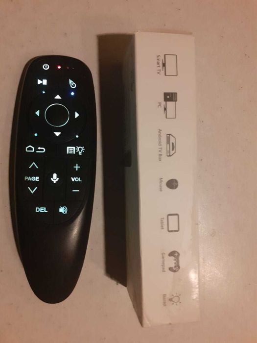 Аеро пульт G10S Pro с голосовым управлением, подсветкой и гироскопом (для Smart TV / Android Box)