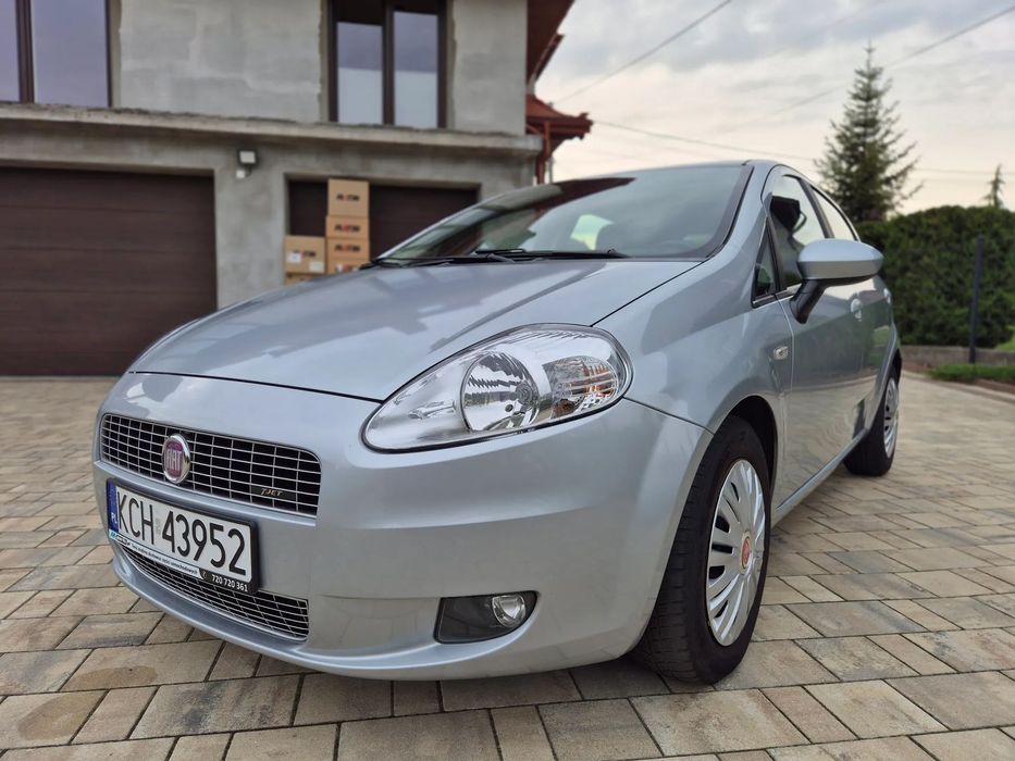 Fiat Grande Punto 1,4 T-Jet 120KM, Tempomat, Bezwypadkowy, Klimtronik, Czujnik deszczu.
