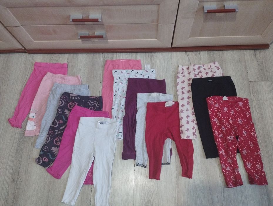 Duża paka ubrań dziewczyna rozmiar 80