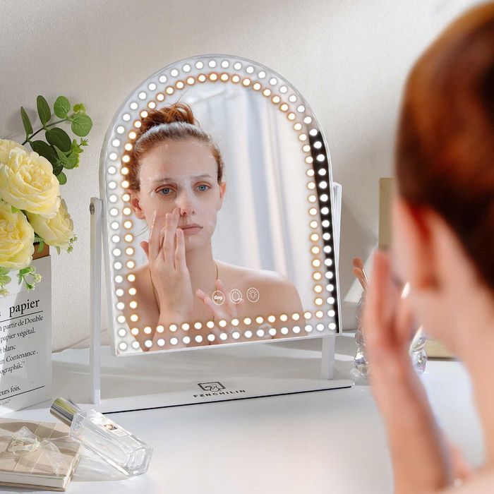 Lusterko do makijażu LED Hollywood Łukowe Nowe 25x30 Nowość Piękne