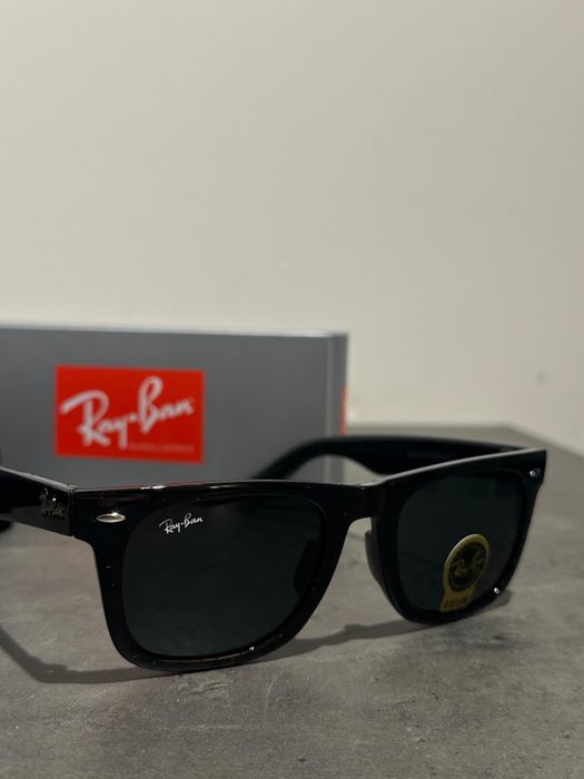 Czarne okulary Ray-Ban Wayfarer
