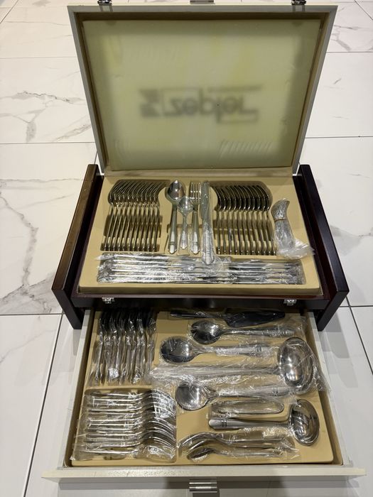 Zepter , Столовый набор приборов Zepter на 12 персон , новый