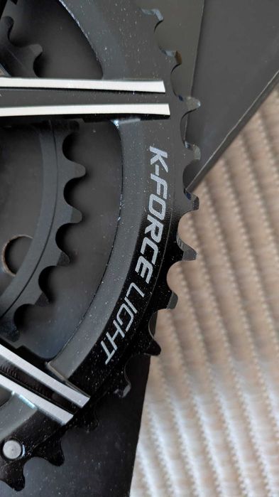 Pedaleiro FSA K-FORCE Modular BB386 Carbono 46/30T 170mm – Novo
