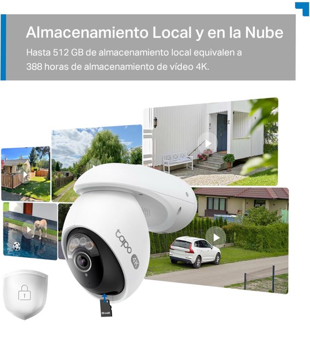Tapo C560WS 4K 8MP 360° AI IP66 (NOVO)