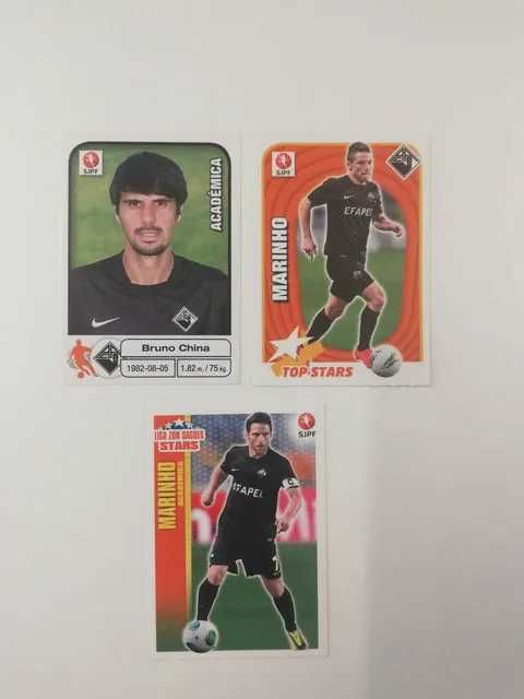 Cromos / Cartões antigos da Académica de Coimbra