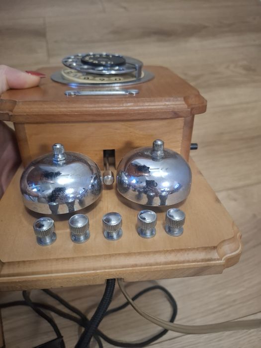 Retro telefon wiszący Telkom Akant