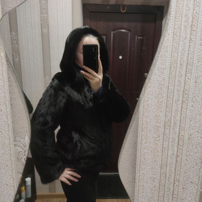 Норковый полушубок