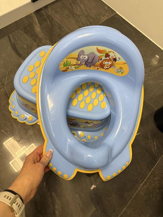 Zestaw nakladka na toalete i schodek