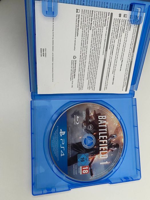 BATTLEFIELD 1, диск PS 4