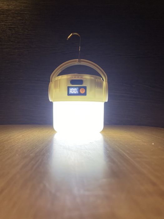 Ліхтар LED Лампа з usb зарядкою, кемпінговий світильник лампочка