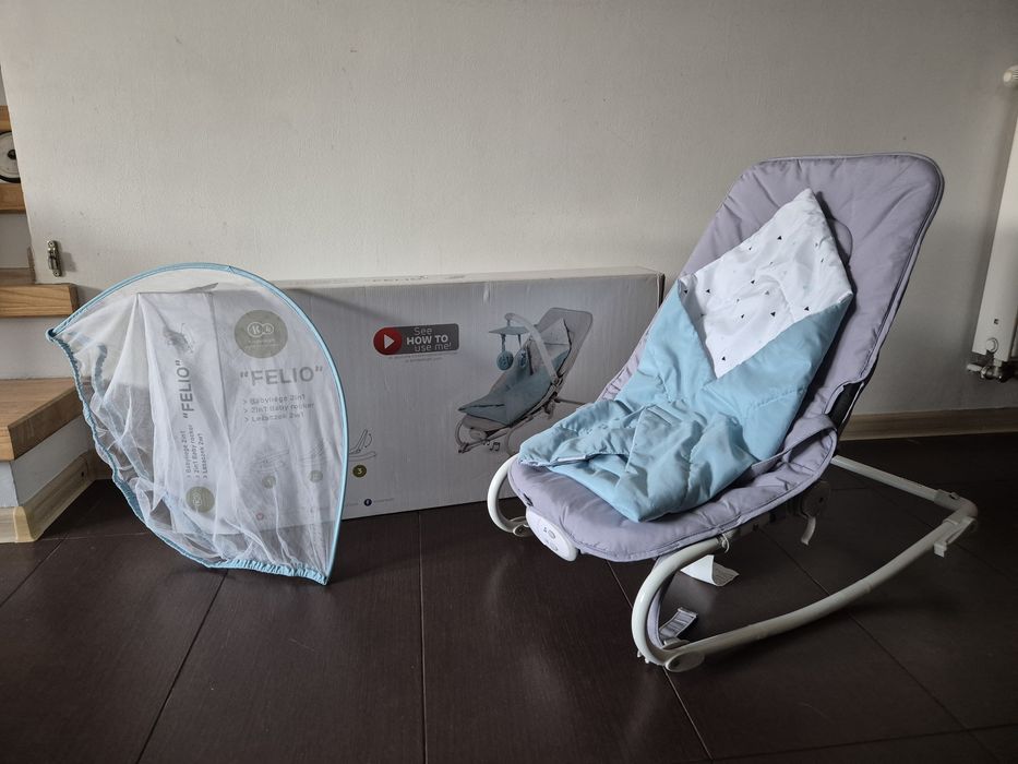 Leżaczek/bujaczek KINDERKRAFT "FELIO"