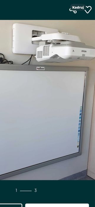 Tablica Interaktywna MyBoard 70'' + Projektor Epson EB-680