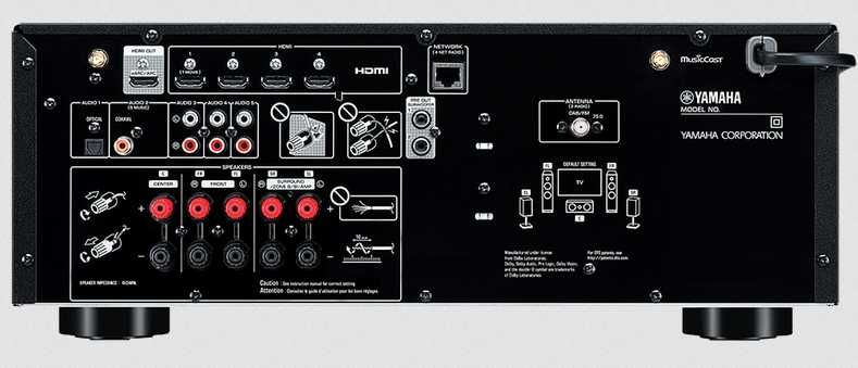 Amplituner kina domowego Yamaha RX-V4A