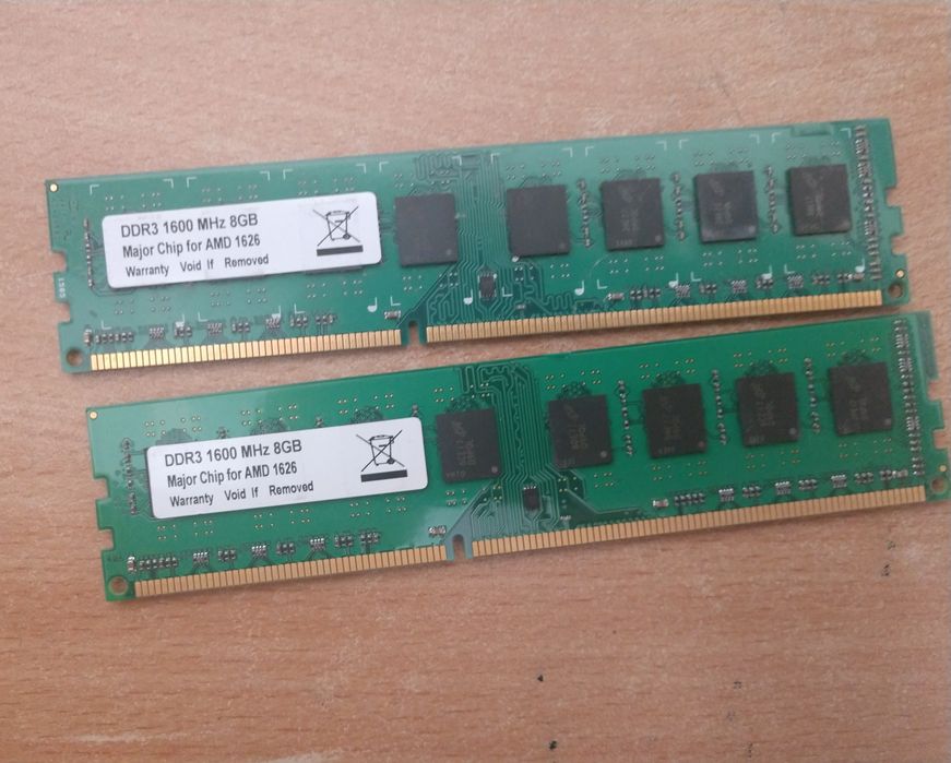 Ddr3 8 Gb  Гб Оперативна пам'ять для AMD  ГУРТ та РОЗДРІБ