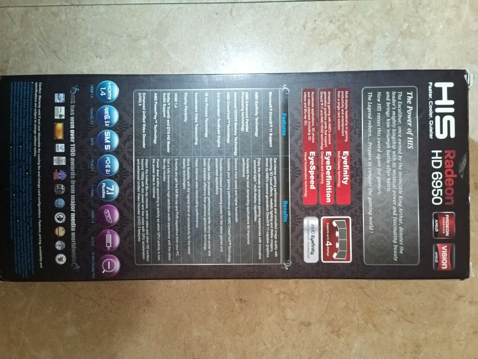 Відеокарти HIS Radeon HD 6950 2 GB