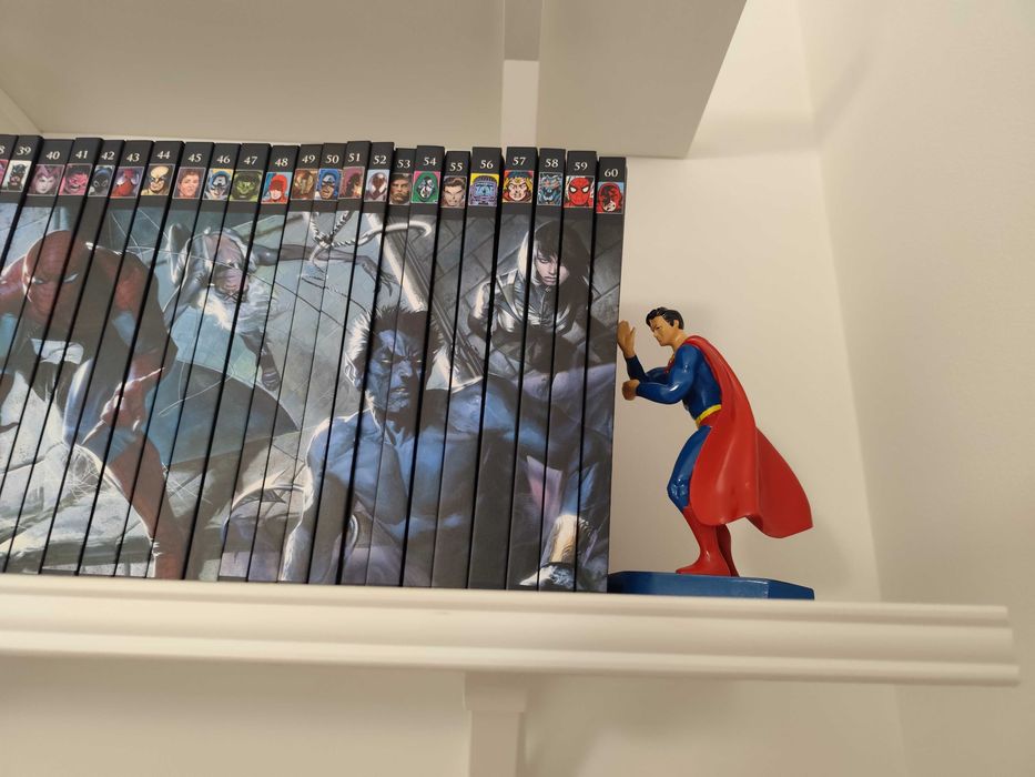 Coleção Marvel + Bookends Superman Vintage (RARO)
