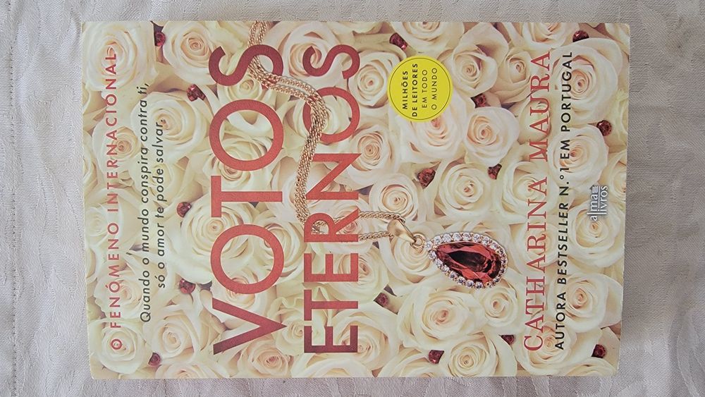 Livro "Votos Eternos" de Catharina Maura - Inclui portes