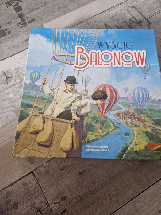 Wyścig balonów gra planszowa