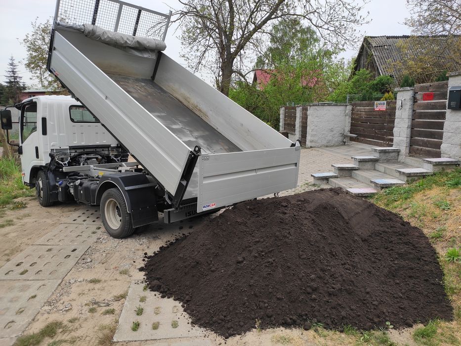 Ziemia ogrodowa przesiewana z transportem 3.5t