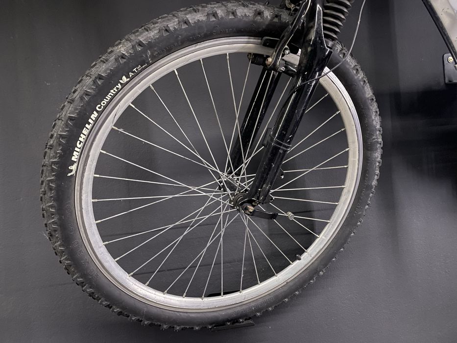 Bicicleta suspensão total - Shimano Alivio