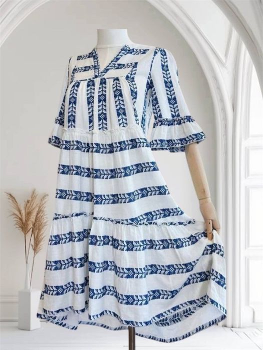 Оверсайз сукня - вишиванка/сукня вільного крою/сукня для вагітних