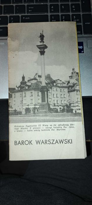 Barok Warszawski przewodnik 1967 rzadki