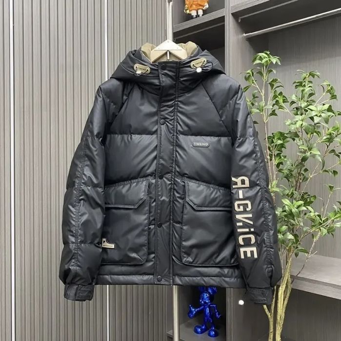 Стильний чоловічий зимовий пуховик GV-ICE(M-L)