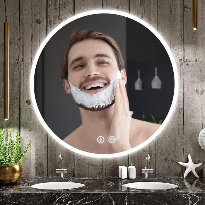 Espelho Casa de banho com LED YOLEO 60x60 cm