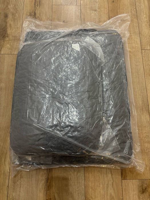 Poduszki na palety 120x80, oparcie 120x40 wodoodporne szare